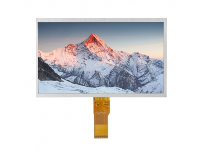 10.1寸液晶屏 长排 群创玻璃 50pin RGB接口 TFT LCD液晶显示模组